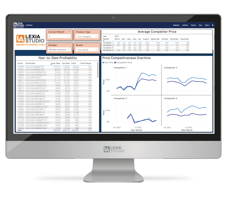 lexia analytics price scout data screen